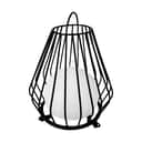 Dyberg Larsen Lanterner Evesham Udendørs Lanterne i Sort/ Hvid, 38 cm, 1