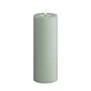 Deluxe Homeart LED-lys Real Flame LED Bloklys i Salvie grøn, 20 cm, 1