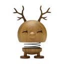 Hoptimist Dyrefigurer Christmas Bimble - Rensdyr i Egetræ, 13,4 cm, 1