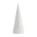 Kähler Fyrfadsstage Nobili Fyrfadsstage - Juletræ i Snehvid, 28,5 cm, 1