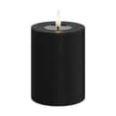 Deluxe Homeart LED-lys Real Flame LED Bloklys i Sort, 10 cm, 1