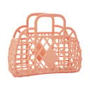 Sun Jellies Øvrigt interiør Retro Basket Mini Retro Taske - Mini i Peach, 1