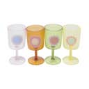 Sunnylife Cocktailglas Rio Sun Multi Rio Sun Vinglas - 4stk. i Multifarvet, 1
