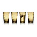 Lyngby Glas Vandglas Vienna Highball Vandglas - 4 stk. i Amber, 1