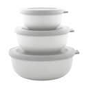 Mepal Røreskålsæt Cirqula Røreskålsæt Lav - 6 dele i Nordic White, 1