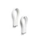 Zone Knager Loop Håndklædestrop Magnet - 2 stk. i White, 1