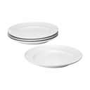Georg Jensen Middagstallerkener Henning Koppel Koppel Middagstallerken - 4 stk. i Hvid, 1