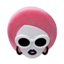 Peleg Design Øvrigt tilbehør til opvask Holder til Skuresvamp -  Dishco Girl i Hvid, Sort, Pink, 1