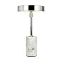 Dyberg Larsen Bordlamper Starlight Bordlampe i Krom/ Grå marmor, 1