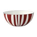 Cathrineholm Serveringsskåle Stripes Skål i Rød, 18 cm, 1