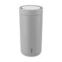 Stelton To go kopper I:CONS To Go Click Rejsekrus i Light Grey, 40 cl, 1