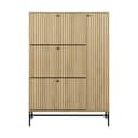 CASA Living Skabe Albany Skoskab i Natur, H140,4 x B98,7 cm, 1