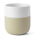 Royal Copenhagen Krus og kopper uden hank Riflet Contrast Krus i Sand, 1