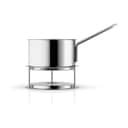 Eva Trio Gryder Stainless Steel Rec. Stainless Steel Sovsevarmer i Stål, 1