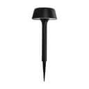 Dyberg Larsen Bedlamper Valencia Udendørs Bedlampe m. Solcelle i Mat sort, 1