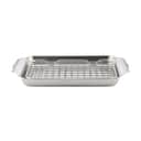 Hestan Bradepander OvenBond Bageplade m. rist i Rustfrit stål, B16,8 x L28,8 cm, 1