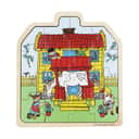 Barbo Toys Puslespil Pippi Langstrømpe Pippi Langstrømpe Puslespil - Huset i Multifarvet, 1