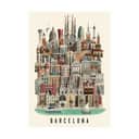 Martin Schwartz Plakater Plakat Barcelona i B29,7 x L42 cm, 1