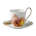 Royal Copenhagen Krus og kopper med hank Flora Højhankskop m. underkop - Magnolia i Magnolia, 1