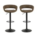CASA Living Barstole Grace Barstol - 2 stk i Brun, 1
