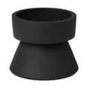 Broste Copenhagen Bloklysestage Anker Lysestage i Sort, 7 cm, 1
