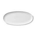 Royal Copenhagen Serveringsfade Hvid Riflet Aflangt fad i Hvid, 37 cm, 1