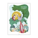 Poster&Frame Plakater Plakat - Mariehønen Evigglad i B29,7 x L42 cm, 1