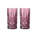 Nachtmann Highball glas Noblesse Longdrinkglas - 2 stk. i Berry, 1