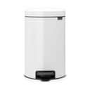 Brabantia Toiletspande NewIcon Pedalspand i Hvid, 12 L, 1