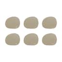 RAW by Aida Glasbrikker og coasters Coaster - 6 stk. i Mellow Clay, 1