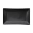 Aida Middagstallerkener Quadro Rektangulær Tallerken i Sort, B20 x L30 cm, 1