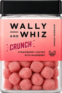 Wally and Whiz Søde sager Crunch Vingummi - Jordbær med hindbær i Rød, 1