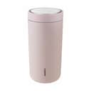 Stelton To go kopper I:CONS To Go Click Rejsekrus i Rose, 40 cl, 1