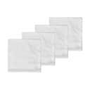 Södahl Stofservietter Tiles Damask Mundserviet - 4 stk. i Hvid, 1