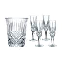 Nachtmann Champagneglas Noblesse Champagnesæt - 5 dele i klar, 1
