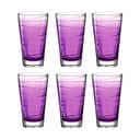 Leonardo Vandglas Vario Vandglas - 6 stk. i Klar/violet, 28 cl, 1