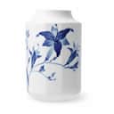 Royal Copenhagen Vaser Blomst Vase - Daglilje i Hvid/blå, 19 cm, 1