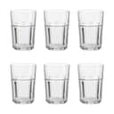 Aida Vandglas Granit Caféglas - 6 stk. i Klar, 1