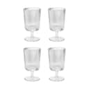 Stelton Hvidvinsglas Pilastro Vinglas - 4 stk i Klar, 1