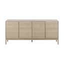 CASA Living Skabe Linley Skænk i Natur, H80 x B180 cm, 1