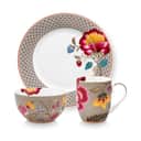 PIP Studio Frokosttallerkener Blooming Tales Morgenmadssæt - 3 dele i Khaki, 1