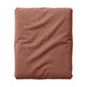 Essenza Lagner Fine Organic Jersey Topmadraslagen i Terracotta, B160 x L220 cm, 1