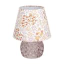 CASA Living LED-lamper LED Glaslampe i Rosa, 23 cm, 1