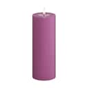 Deluxe Homeart LED-lys Real Flame LED Bloklys i Magenta , 20 cm, 1