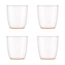 Bodum Vandglas Kvadrant Vandglas - 4 stk. i Klar/robust, 35 cl, 1