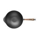 Skeppshult Wokpander Walnut Valnød Wok i Sort/Træ, 32 cm, 1