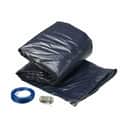Swim & Fun Covers Poolcover - Vinter i blå, B3,6 x L4,9 meter, 1