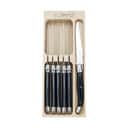 Laguiole Steakknive Steakkniv - 6 stk. i Sort, 6 stk., 1