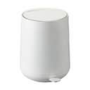 Zone Toiletspande Nova Pedalspand i Hvid, 5 L, 1