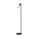 Dyberg Larsen Gulvlamper Gent Gulvlampe i Opal/ Sort, 1